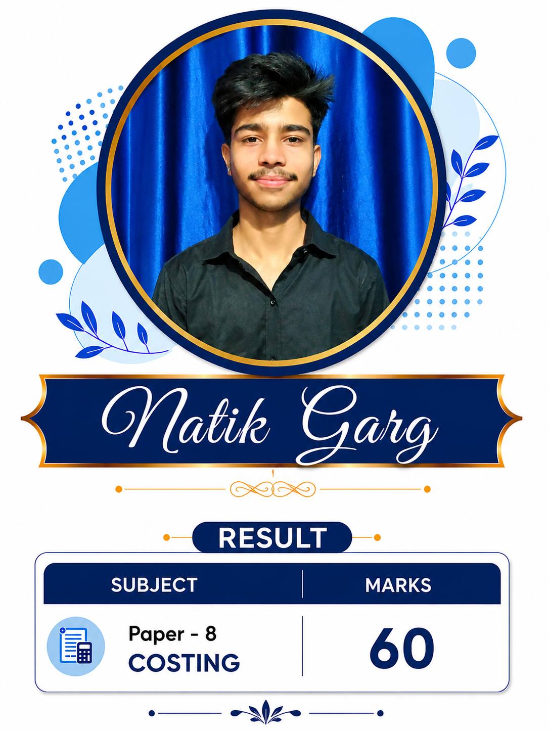 60 natik garg
