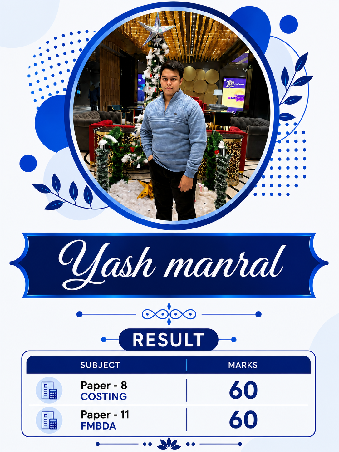 60 yash manral