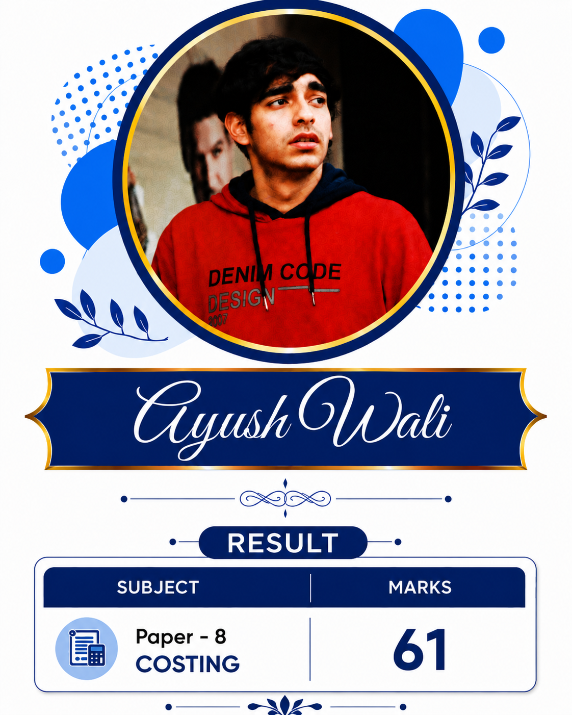 61 ayush wali